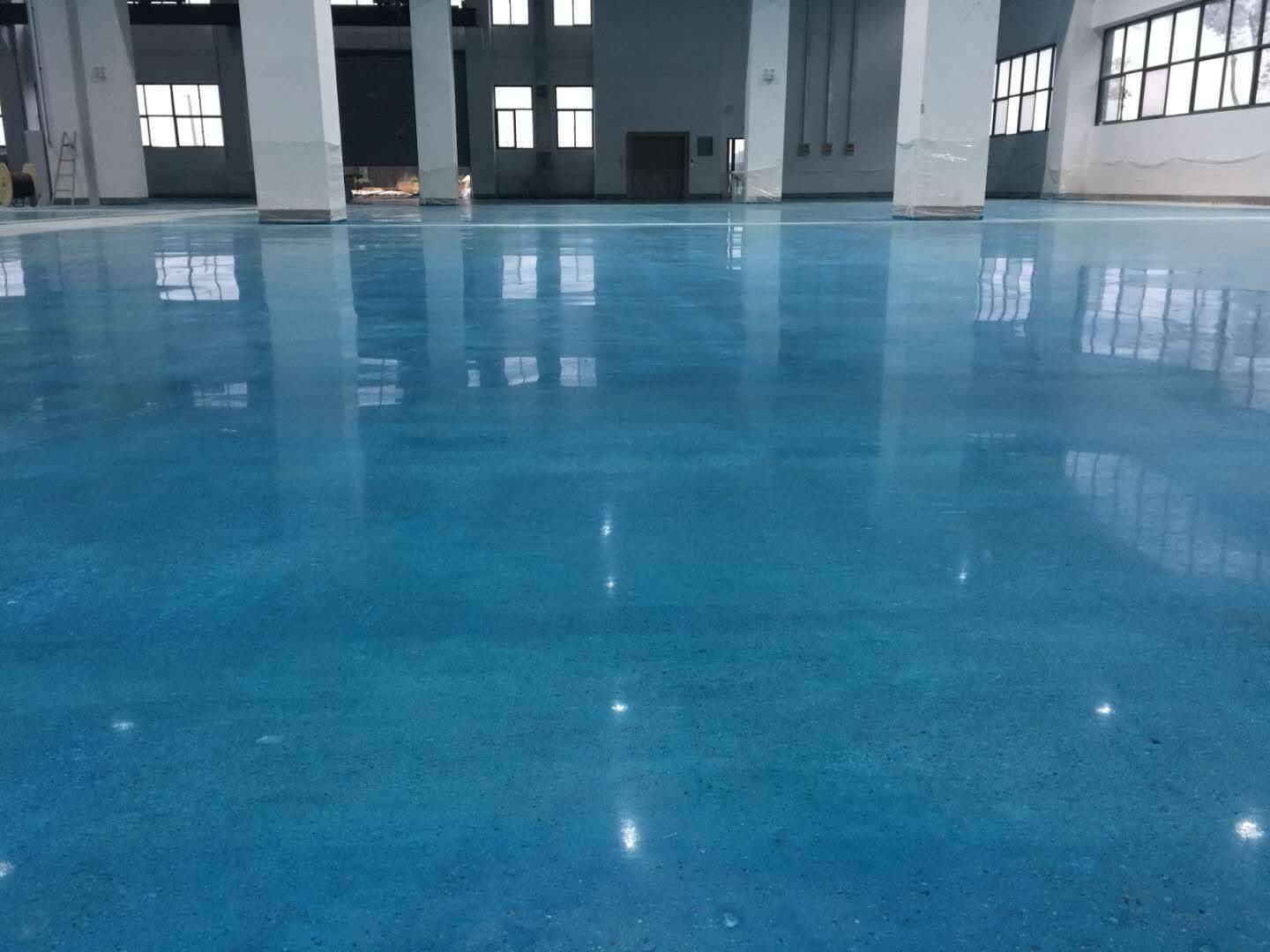 染色固化地坪1