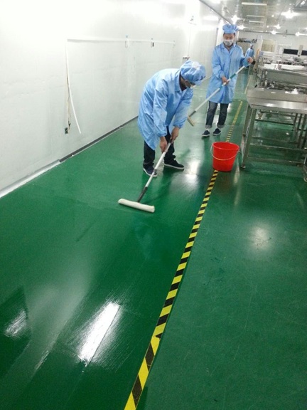环氧地坪清洗打蜡